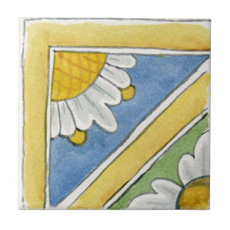 De Cerâmica Azulejo cerâmico tradicional siciliano azul dourad