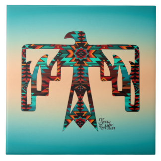 De Cerâmica Azulejo cerâmico Tribal Thunderbird