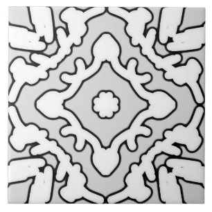 De Cerâmica Azulejo cerâmico, um elegante design clássico bran