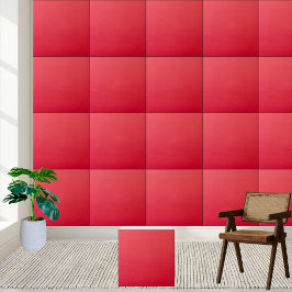 De Cerâmica Azulejo cerâmico vermelho sólido