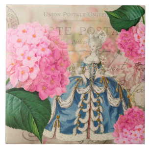 De Cerâmica Azulejo Cerâmico Vintage Marie Antoinette