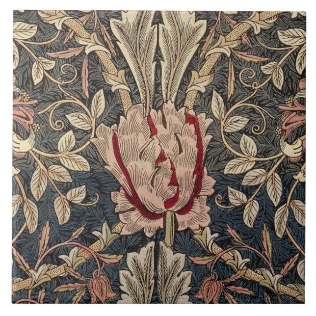 De Cerâmica Azulejo cerâmico - William Morris Floral Art Nouve (Frente)