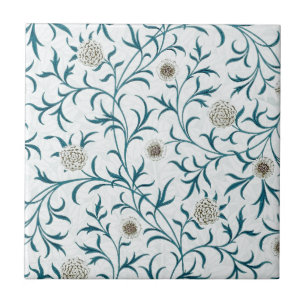 DE CERÂMICA  AZULEJO CERÂMICO : WILLIAM MORRIS : FLORAL DESIGN