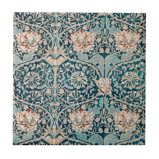 De Cerâmica Azulejo CERÂMICO WILLIAM MORRIS "HONEYSUCKLE" (Frente)