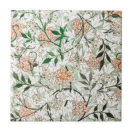 DE CERÂMICA  AZULEJO CERÂMICO ; WILLIAM MORRIS : JASMINE