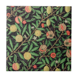 DE CERÂMICA  AZULEJO CERÂMICO ; WILLIAM MORRIS : POMEGRANATO