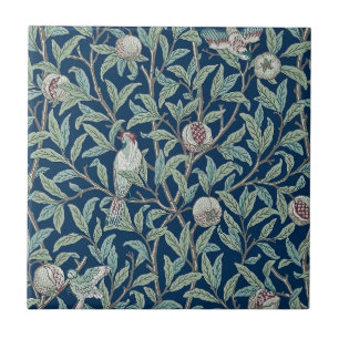 DE CERÂMICA  AZULEJO CERÂMICO : WILLIAM MORRIS : POMEGRANATOS