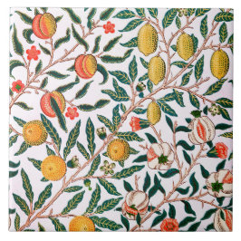 DE CERÂMICA  AZULEJO CERÂMICO ; WILLIAM MORRIS : POMEGRANATOS