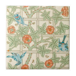 DE CERÂMICA  AZULEJO CERÂMICO: WILLIAM MORRIS: TRELLIS