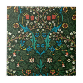 De Cerâmica Azulejo CERÂMICO WILLIAM MORRIS "TULIPS"