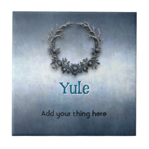 De Cerâmica Azulejo Cerâmico Yule Personalizável