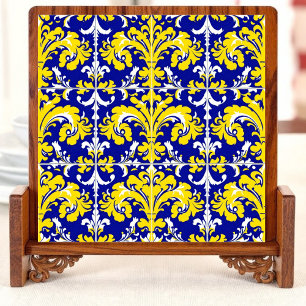 De Cerâmica Azulejo Cerulean Elegance