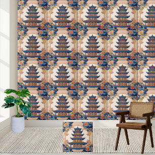 De Cerâmica Azulejo Chinoiserie Chinês Tradicional