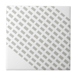 De Cerâmica Azulejo Cinza e Branco Listrado Quadrado