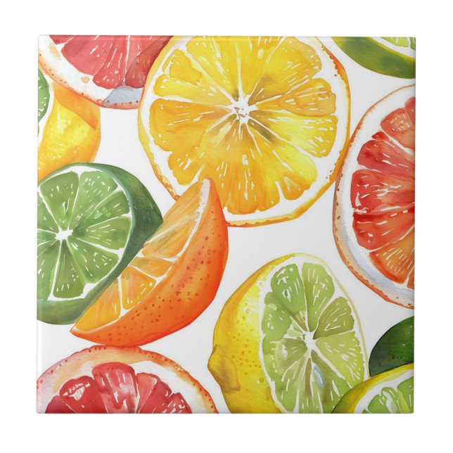 De Cerâmica Azulejo Citrus (Frente)