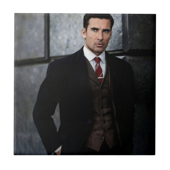 De Cerâmica Azulejo Classy Gentleman (Frente)