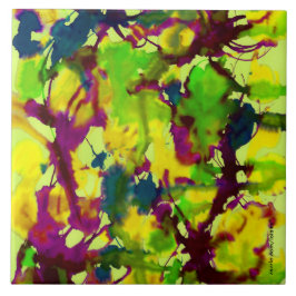 De Cerâmica Azulejo Colorido