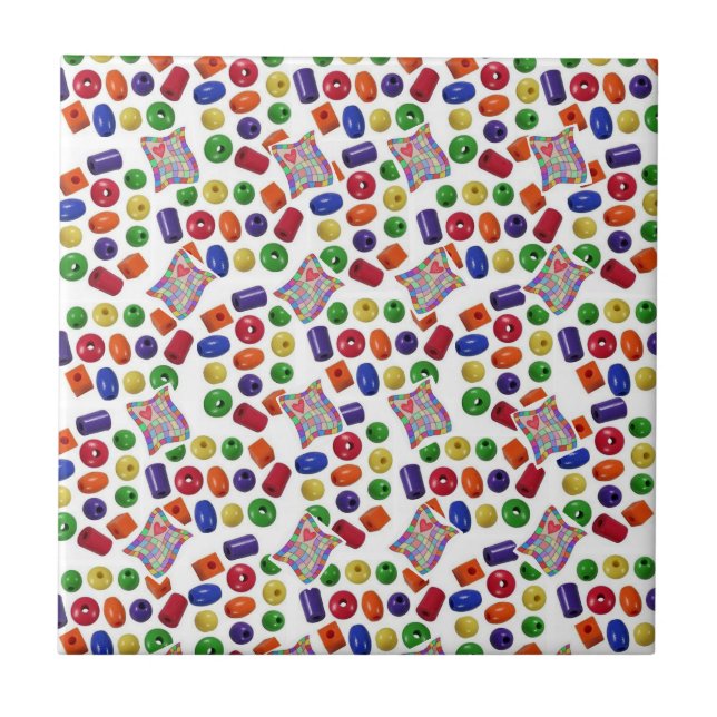 De Cerâmica Azulejo Colorido Cores (Frente)