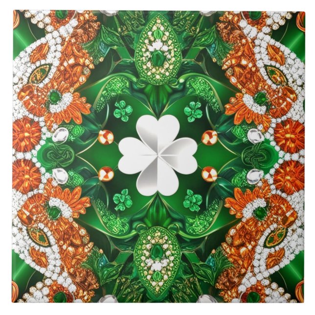De Cerâmica Azulejo com a Design moderna da Irlanda do Sul (Frente)