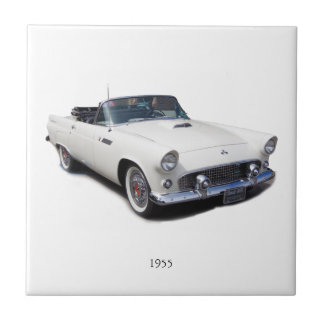 De Cerâmica azulejo convertível branco 1955