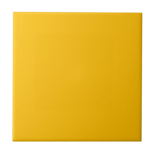 De Cerâmica Azulejo cor amarelo âmbar (Frente)