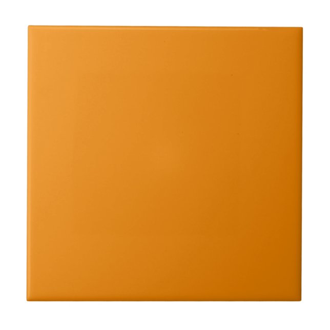 De Cerâmica Azulejo Cor Laranja Tangerine (Frente)