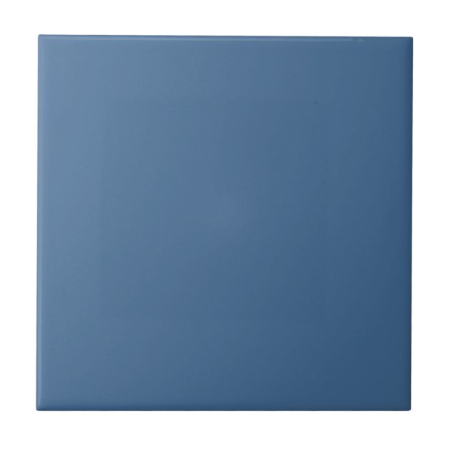 De Cerâmica Azulejo Cor Sólida Rainha Azul (Frente)