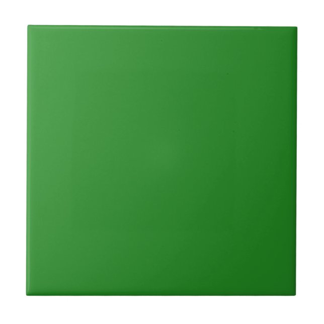 De Cerâmica Azulejo Cor Verde Floresta Retro Bright (Frente)