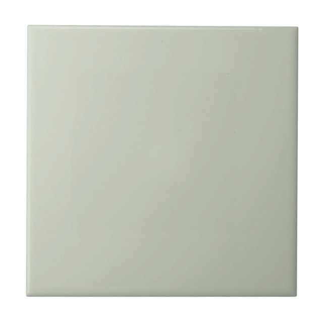 De Cerâmica Azulejo Cor Verde Sage Chá Leve (Frente)
