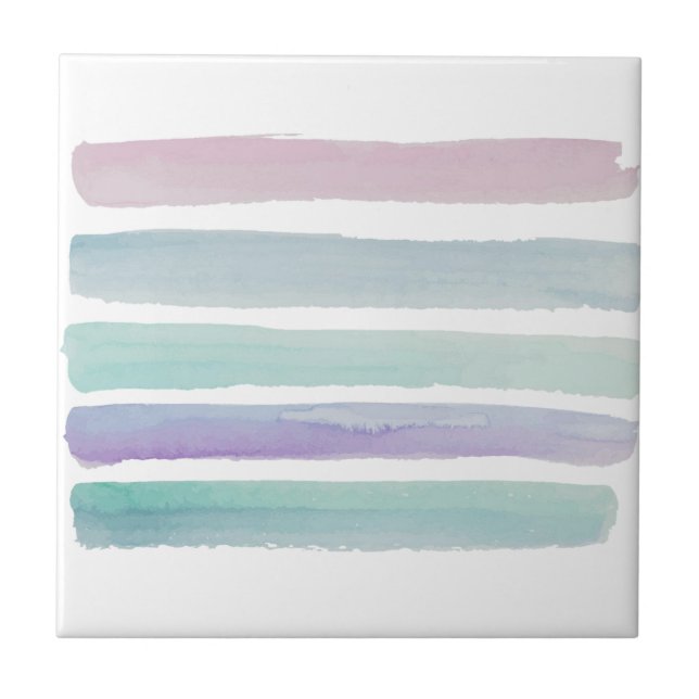 De Cerâmica Azulejo Cores Pastel (Frente)
