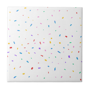 De Cerâmica Azulejo Cores Pastel Confetes