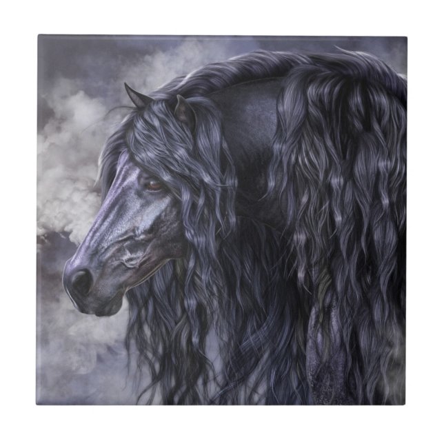 De Cerâmica Azulejo da arte do fumo e do ébano (Frente)