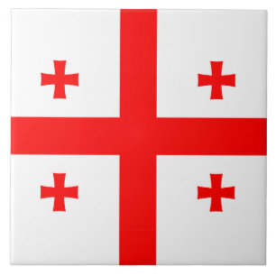 De Cerâmica Azulejo da bandeira da Geórgia