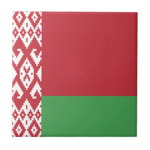 De Cerâmica Azulejo da Bandeira Patriótica da Bielorrússia