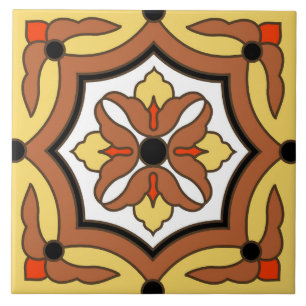 De Cerâmica Azulejo da ilha catalã Vintage dos anos 30