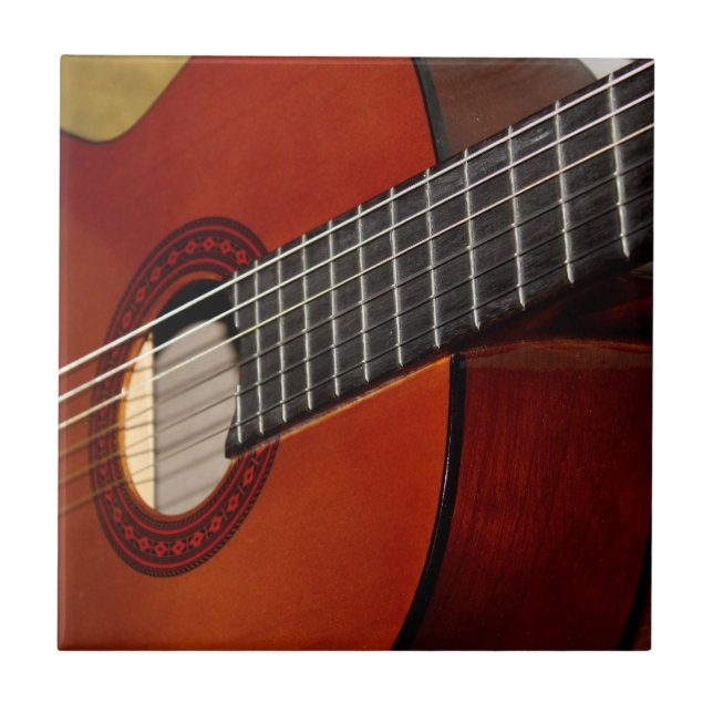 De Cerâmica Azulejo da música da guitarra (Frente)