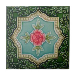 De Cerâmica Azulejo da reprodução da antiguidade do Victoria