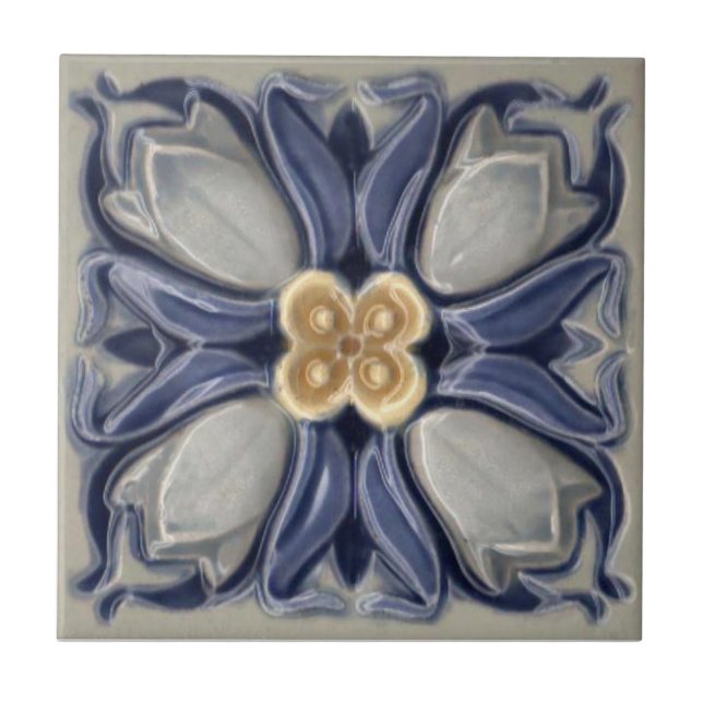 De Cerâmica Azulejo da reprodução da antiguidade do Victorian (Frente)