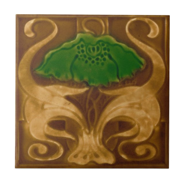 De Cerâmica Azulejo da reprodução da antiguidade do Victorian (Frente)