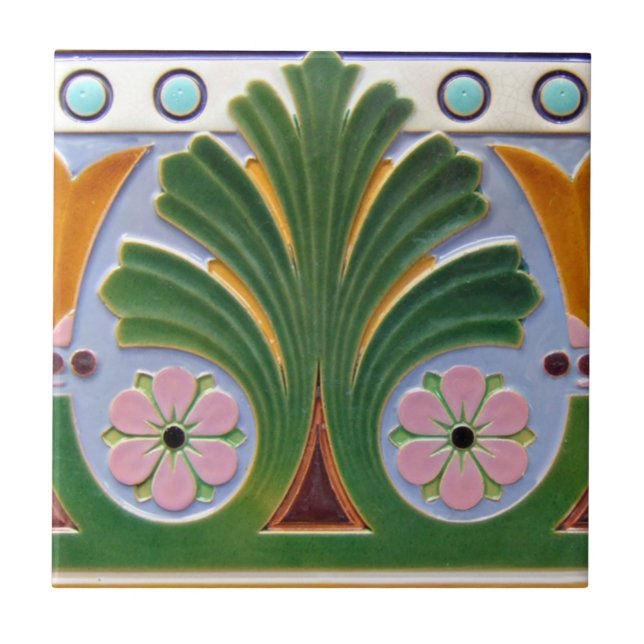 De Cerâmica Azulejo da reprodução do art deco AD022 (Frente)