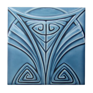 De Cerâmica Azulejo da reprodução do art deco AD027