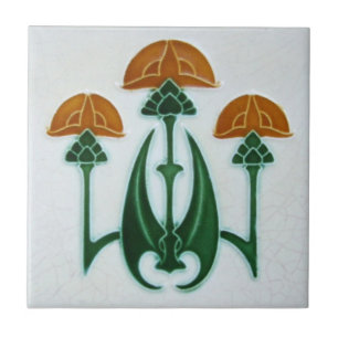 De Cerâmica Azulejo da reprodução do art deco AD038
