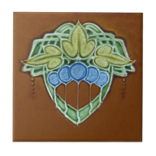 De Cerâmica Azulejo da reprodução do art deco AD045