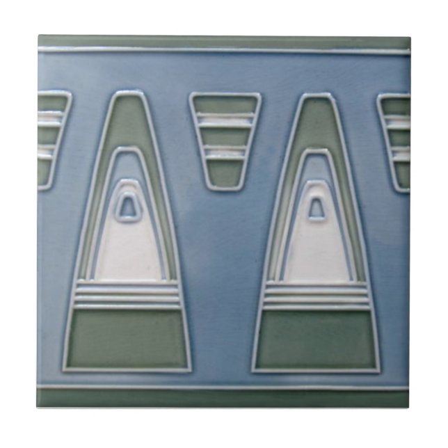 De Cerâmica Azulejo da reprodução do art deco AD047 (Frente)