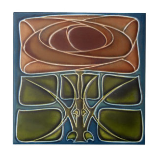 De Cerâmica Azulejo da reprodução do art deco AD052