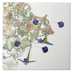 De Cerâmica Azulejo das flores dos animais dos animais