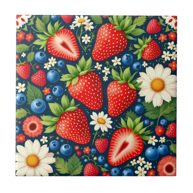 De Cerâmica Azulejo decorativo (Frente)