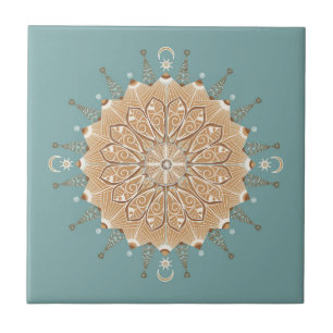 De Cerâmica Azulejo decorativo da areia e da turquesa