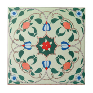 De Cerâmica Azulejo decorativo do design do vintage