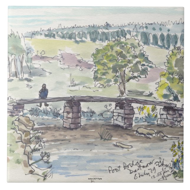 De Cerâmica Azulejo decorativo do projecto (Frente)